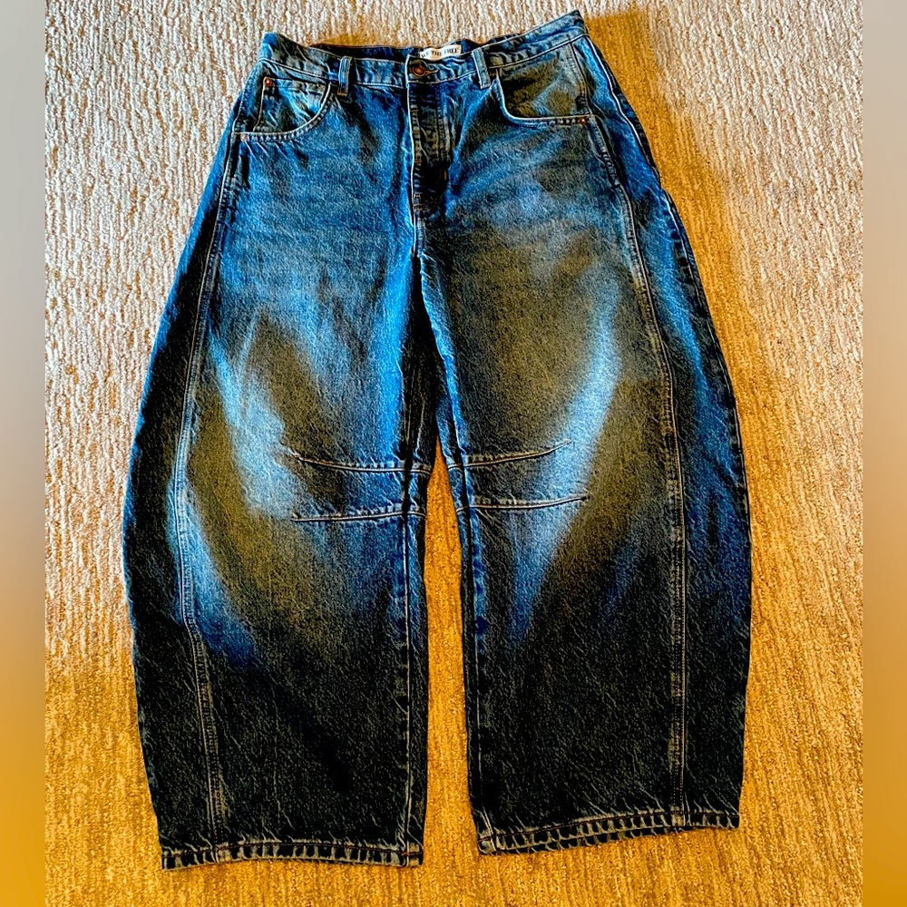 We The Free Blue Flare Jeans